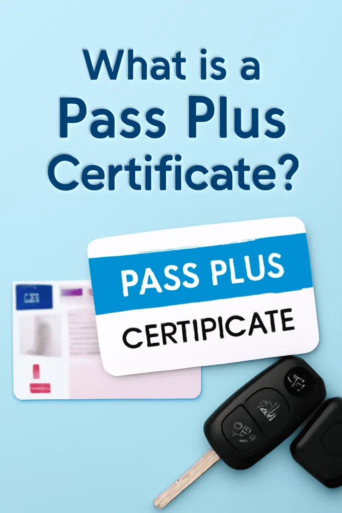 Pass Plus Certificate