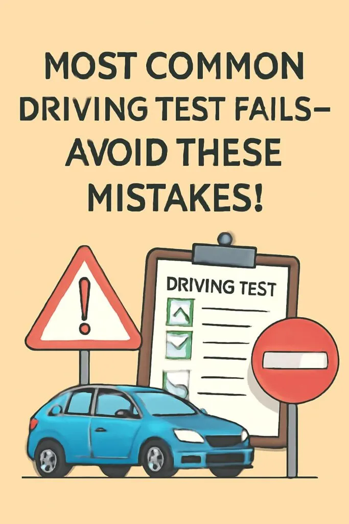 driving test fails