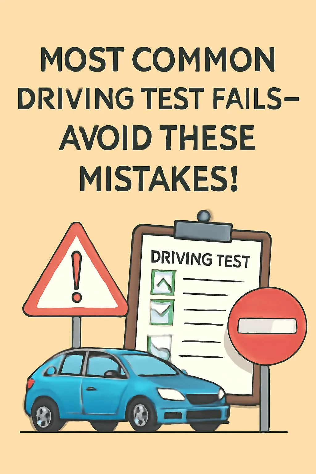 driving test fails