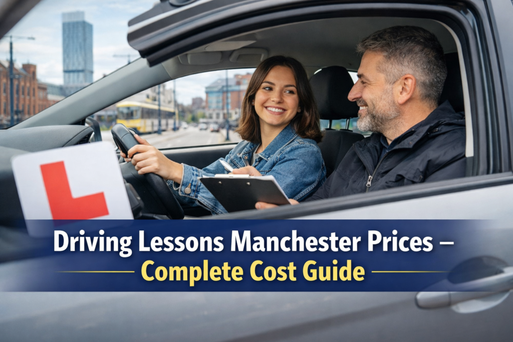 Driving lessons Manchester prices