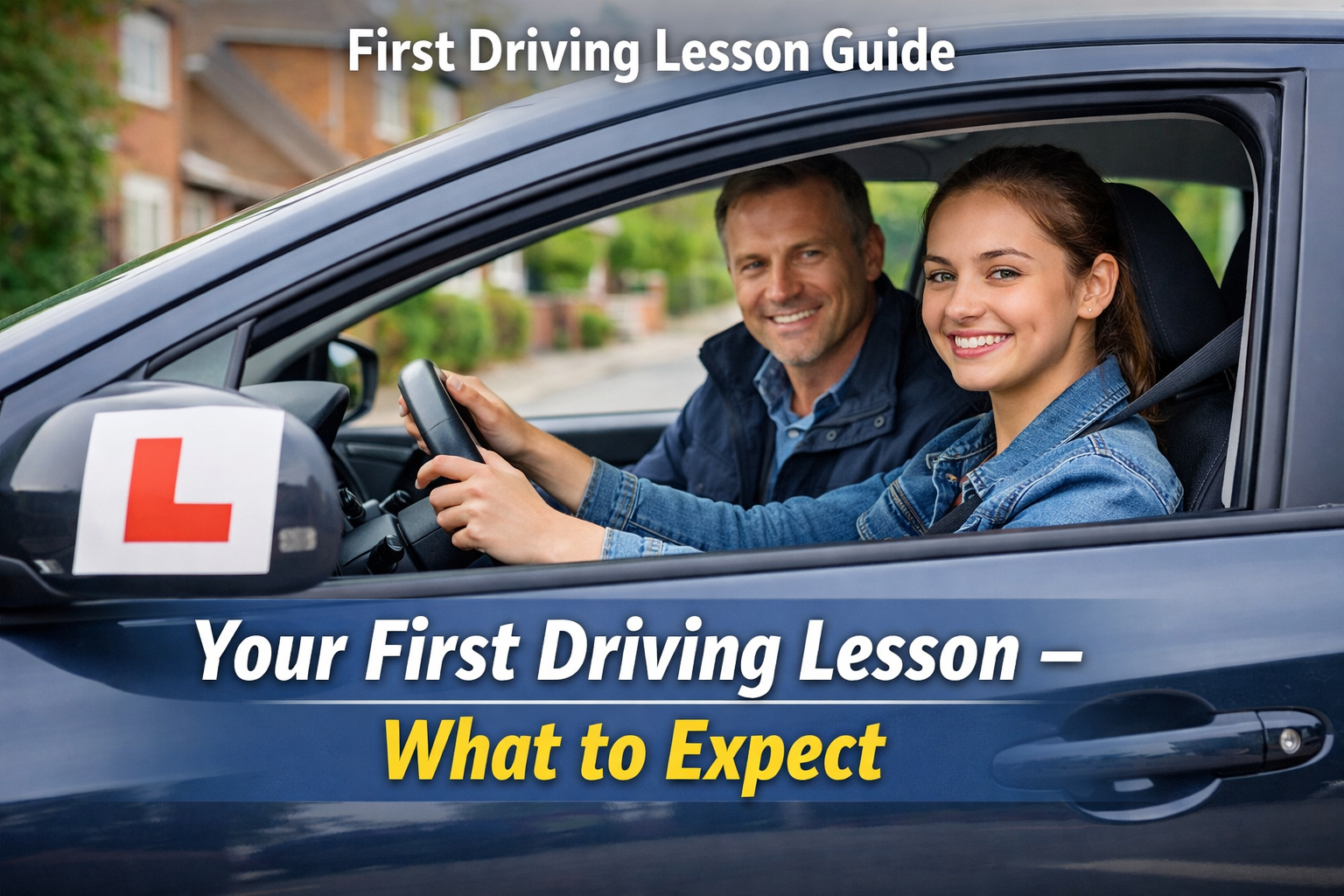 First Driving Lesson